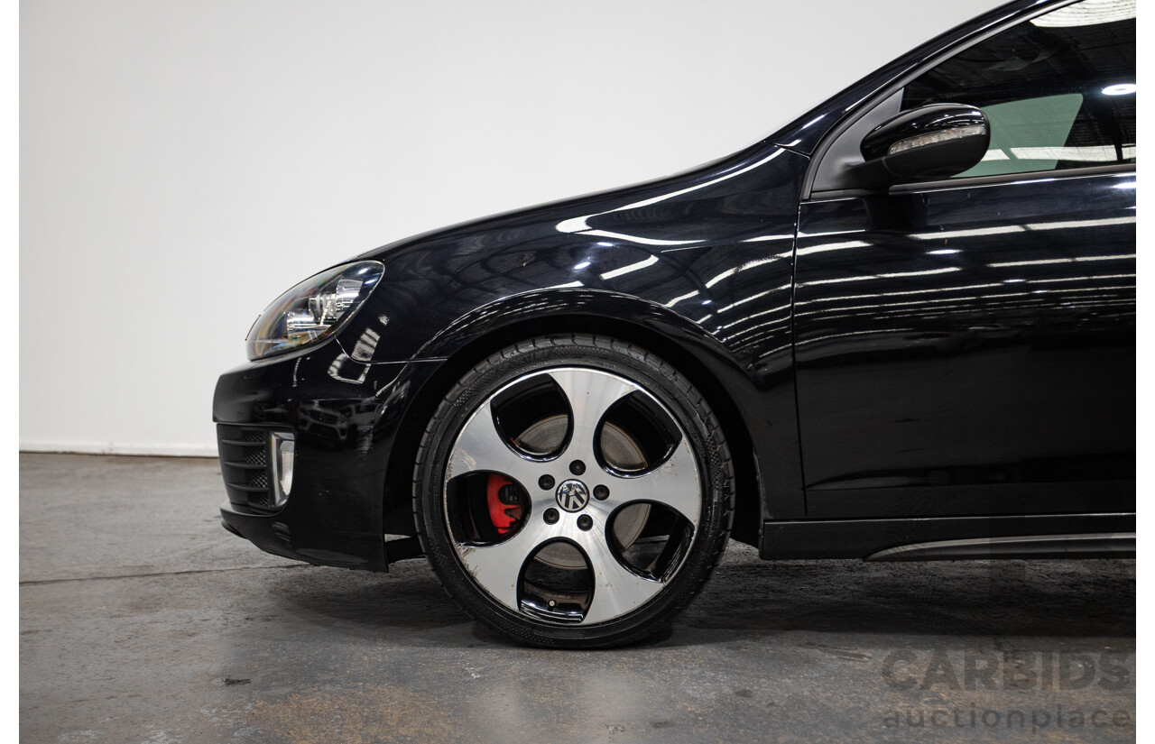 9/2012 Volkswagen Golf GTi 1K MY12 5d Hatchback Deep Black Pearl Turbo 2.0L