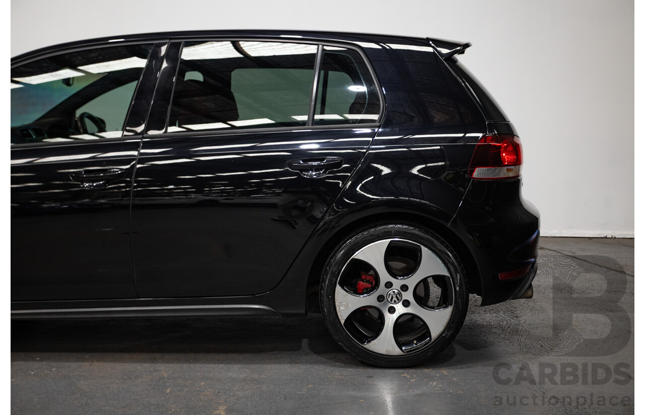 9/2012 Volkswagen Golf GTi 1K MY12 5d Hatchback Deep Black Pearl Turbo 2.0L