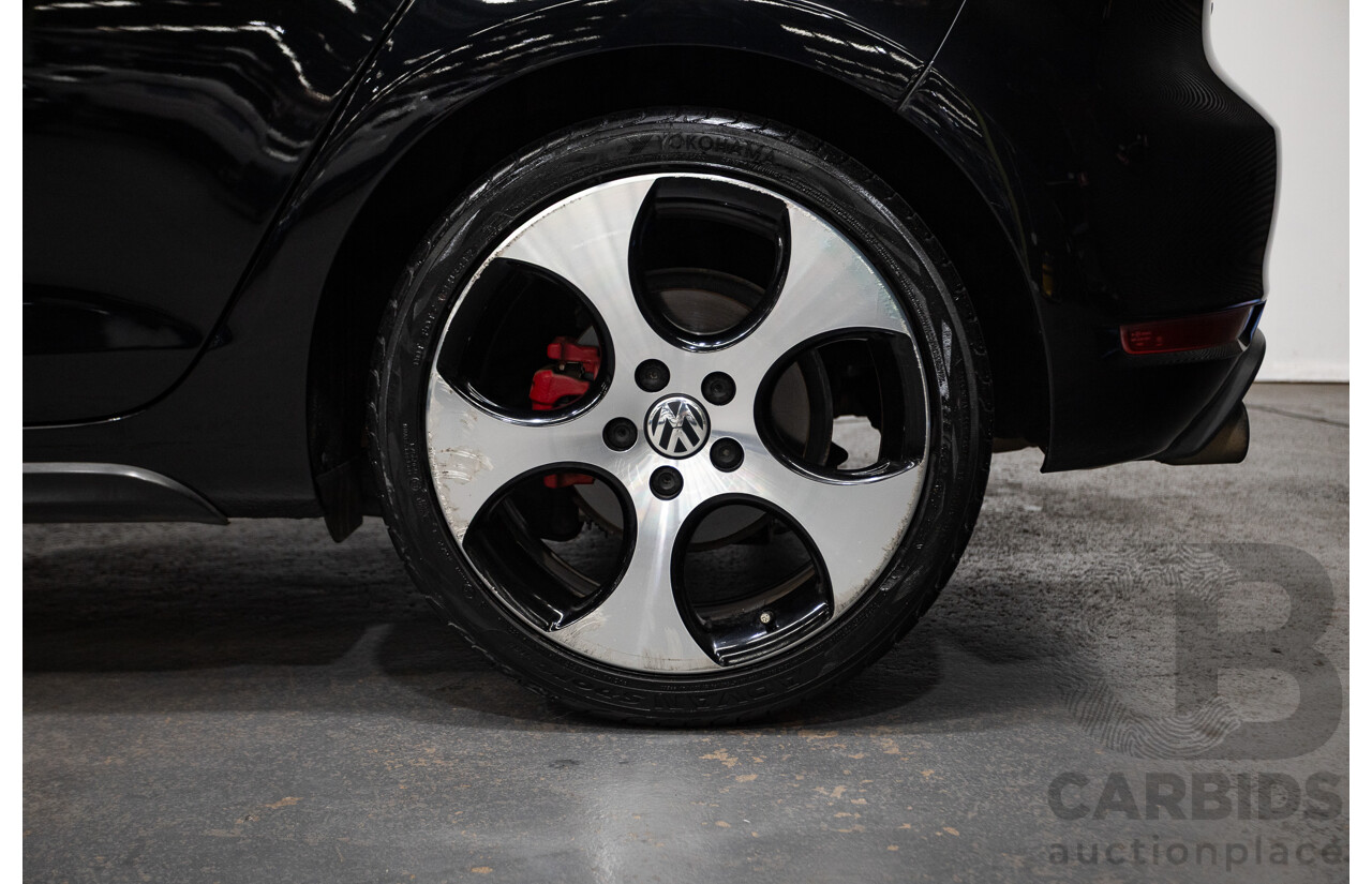9/2012 Volkswagen Golf GTi 1K MY12 5d Hatchback Deep Black Pearl Turbo 2.0L