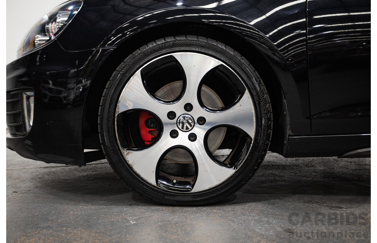 9/2012 Volkswagen Golf GTi 1K MY12 5d Hatchback Deep Black Pearl Turbo 2.0L