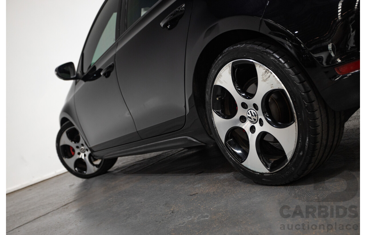 9/2012 Volkswagen Golf GTi 1K MY12 5d Hatchback Deep Black Pearl Turbo 2.0L