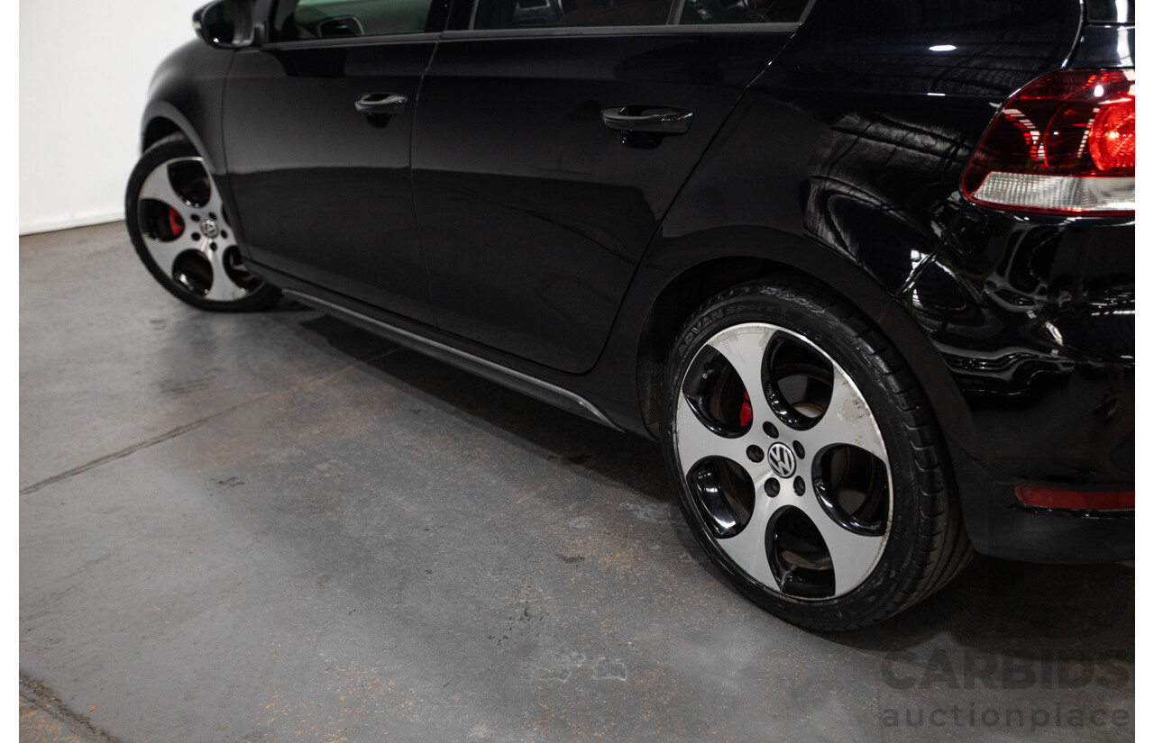 9/2012 Volkswagen Golf GTi 1K MY12 5d Hatchback Deep Black Pearl Turbo 2.0L