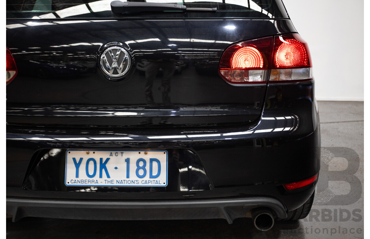 9/2012 Volkswagen Golf GTi 1K MY12 5d Hatchback Deep Black Pearl Turbo 2.0L