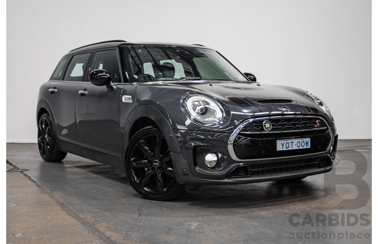 01/2017 Mini Cooper S CLUBMAN F54 4D Wagon Thunder Grey Turbo 2.0L