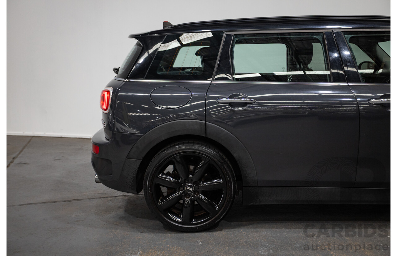 01/2017 Mini Cooper S CLUBMAN F54 4D Wagon Thunder Grey Turbo 2.0L