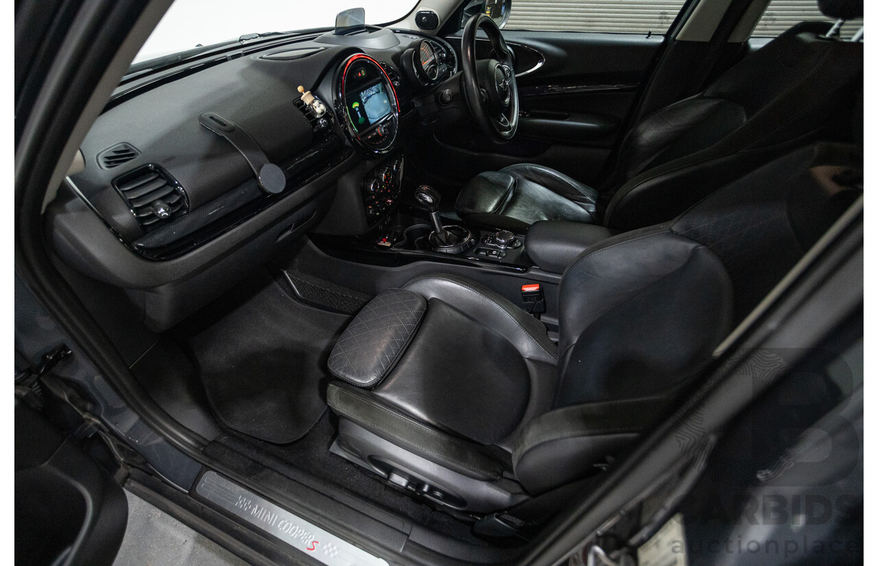 01/2017 Mini Cooper S CLUBMAN F54 4D Wagon Thunder Grey Turbo 2.0L