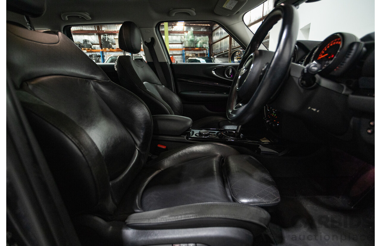 01/2017 Mini Cooper S CLUBMAN F54 4D Wagon Thunder Grey Turbo 2.0L