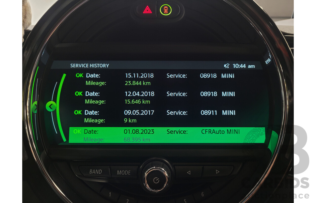 01/2017 Mini Cooper S CLUBMAN F54 4D Wagon Thunder Grey Turbo 2.0L