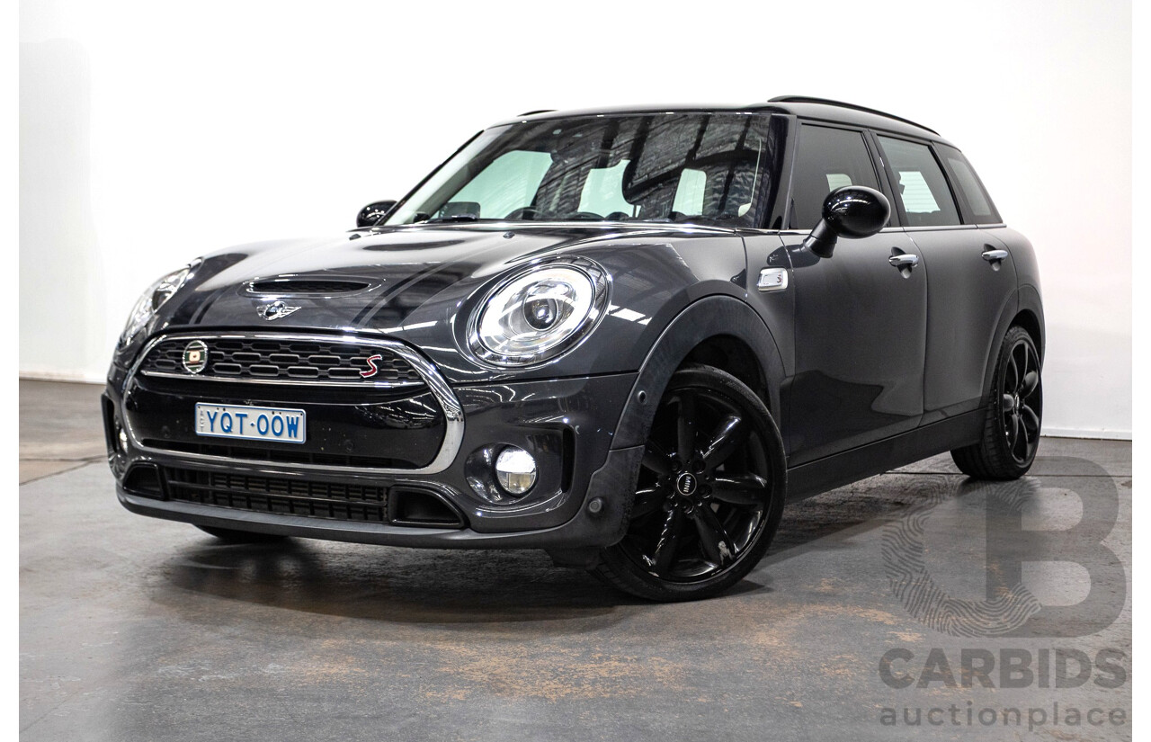 01/2017 Mini Cooper S CLUBMAN F54 4D Wagon Thunder Grey Turbo 2.0L