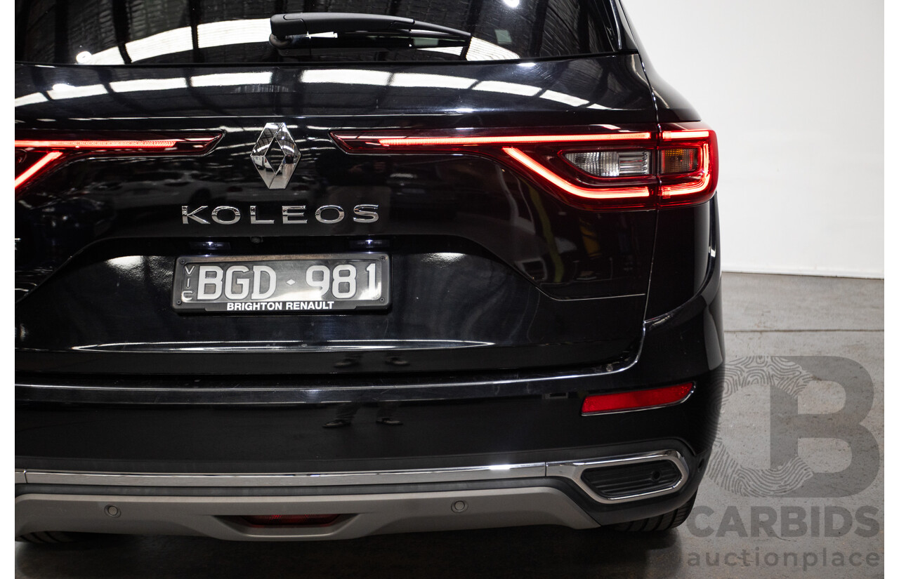 04/2020 Renault Koleos ZEN X-TRONIC (4x2) FWD XZG MY20 4D Wagon Black 2.5L