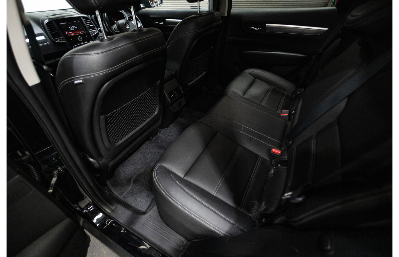 04/2020 Renault Koleos ZEN X-TRONIC (4x2) FWD XZG MY20 4D Wagon Black 2.5L