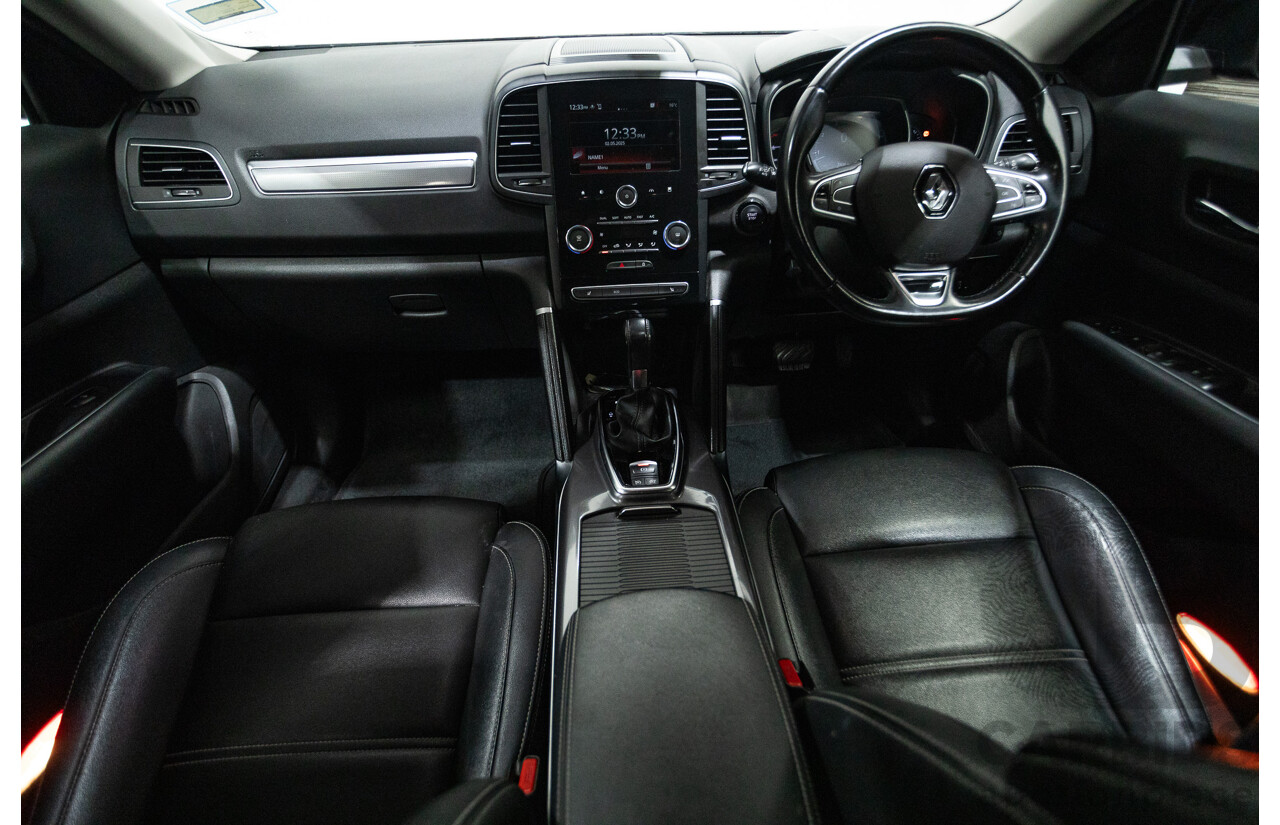 04/2020 Renault Koleos ZEN X-TRONIC (4x2) FWD XZG MY20 4D Wagon Black 2.5L