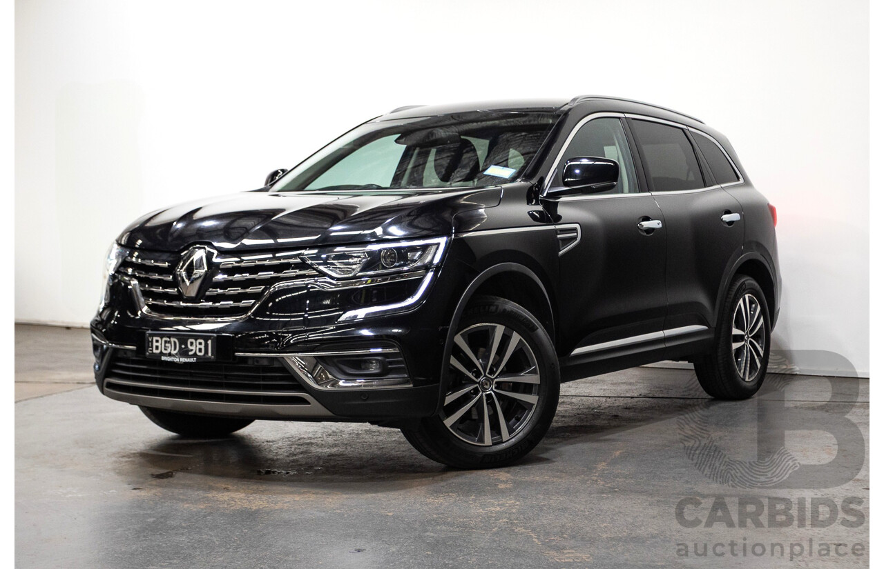 04/2020 Renault Koleos ZEN X-TRONIC (4x2) FWD XZG MY20 4D Wagon Black 2.5L