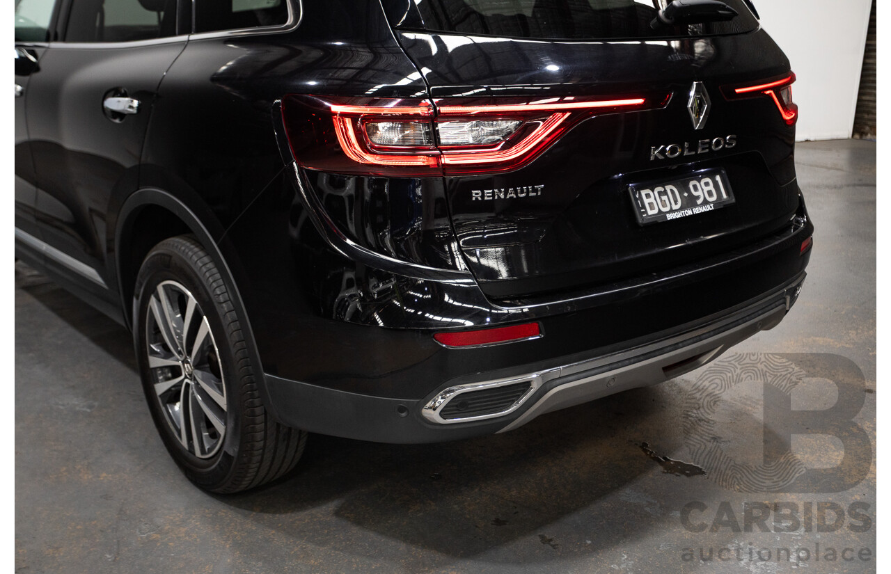 04/2020 Renault Koleos ZEN X-TRONIC (4x2) FWD XZG MY20 4D Wagon Black 2.5L