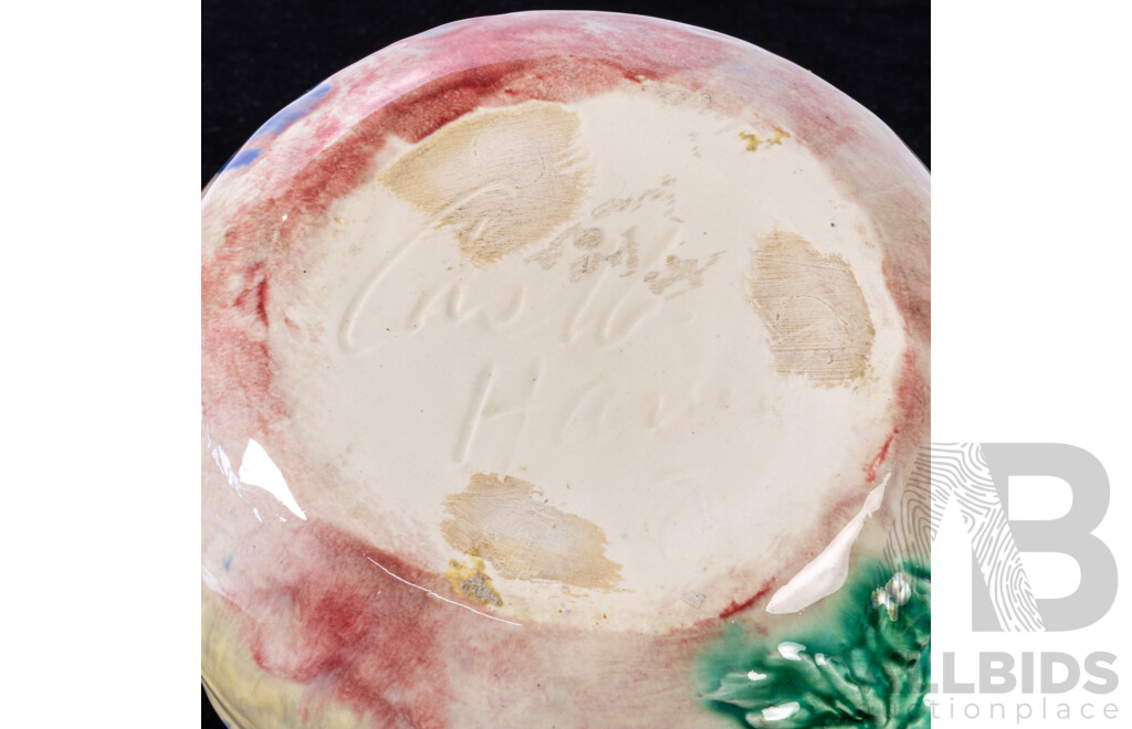 Vintage Australian Studio Pottery Bowl by Castle Harris