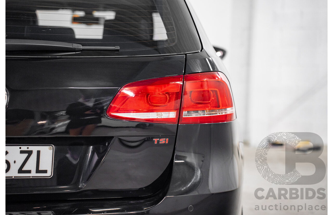 10/2014 Volkswagen Passat 118 TSI 3C MY15 4d Wagon Deep Black Pearl Turbo 1.8L