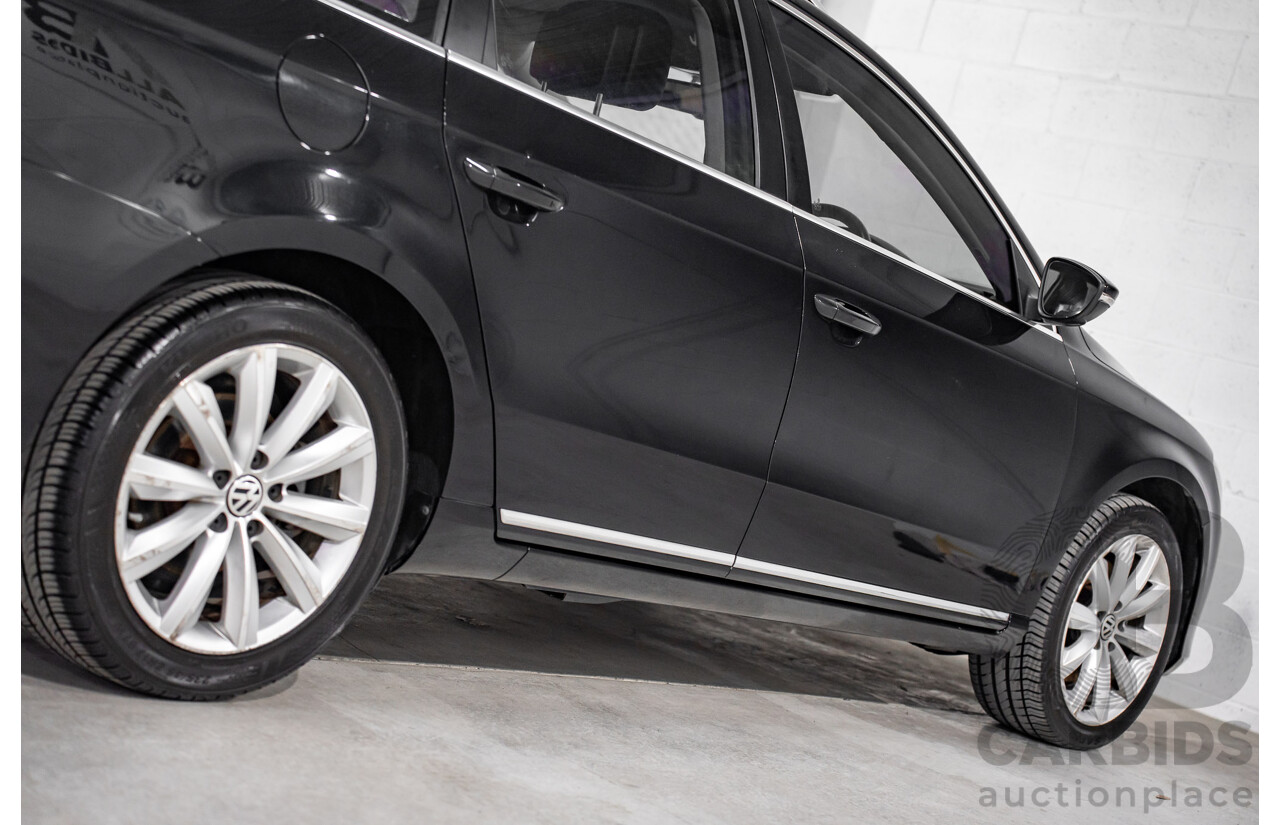 10/2014 Volkswagen Passat 118 TSI 3C MY15 4d Wagon Deep Black Pearl Turbo 1.8L