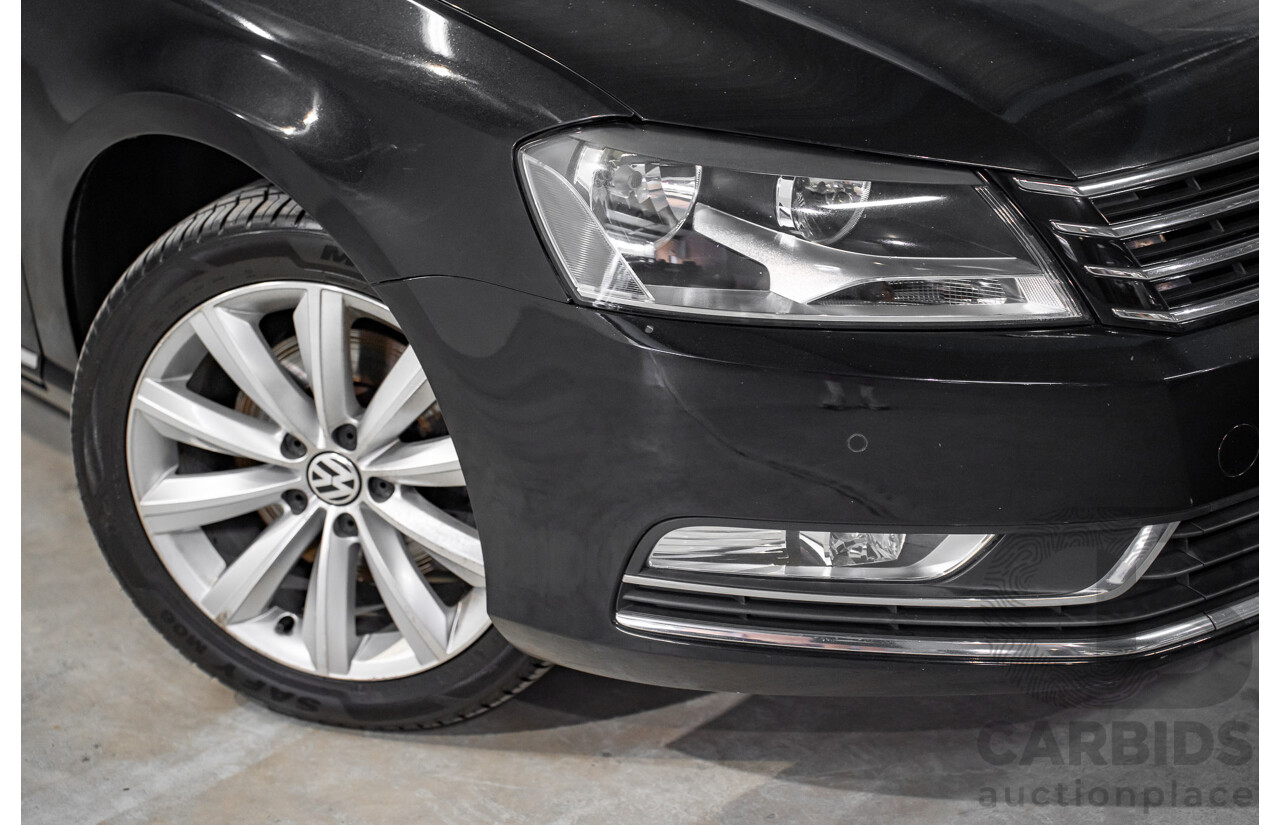 10/2014 Volkswagen Passat 118 TSI 3C MY15 4d Wagon Deep Black Pearl Turbo 1.8L