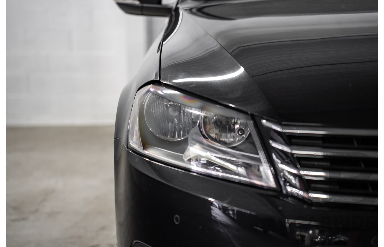 10/2014 Volkswagen Passat 118 TSI 3C MY15 4d Wagon Deep Black Pearl Turbo 1.8L
