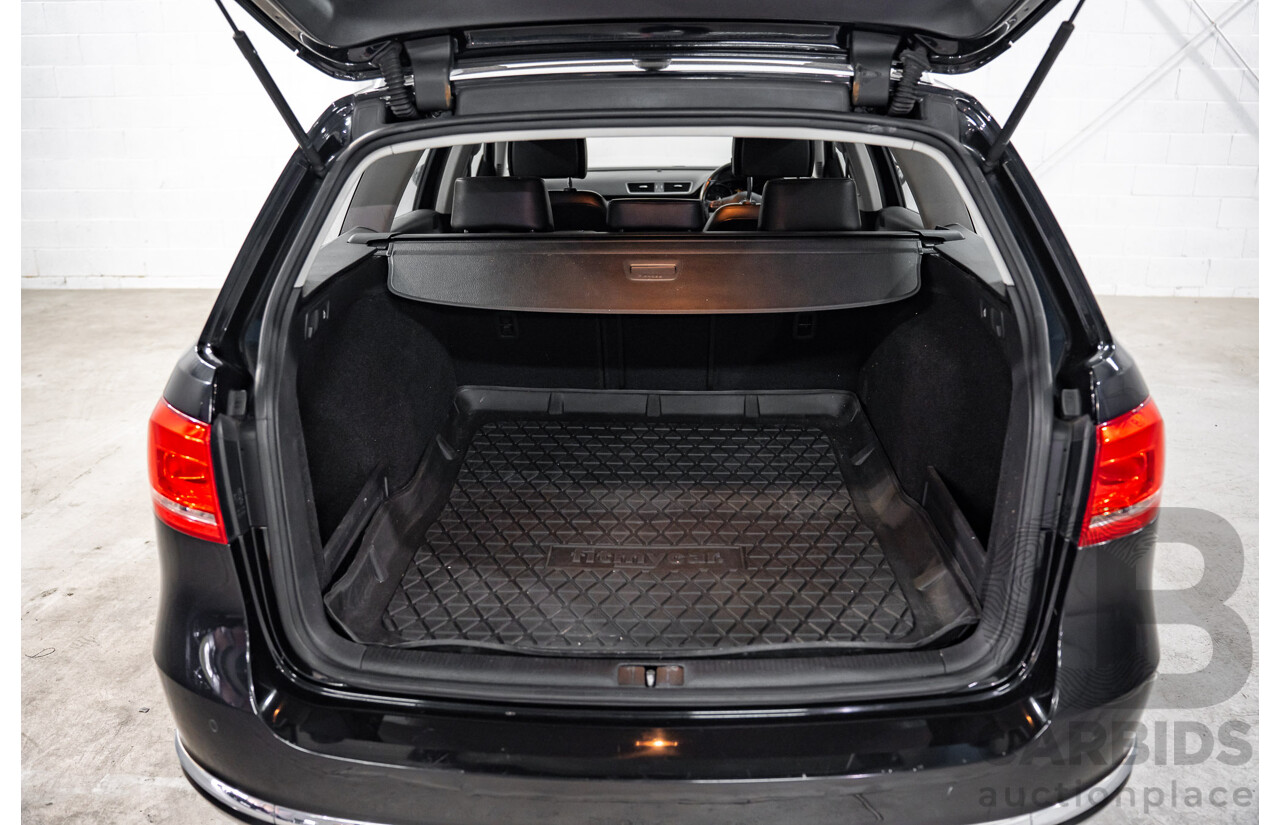 10/2014 Volkswagen Passat 118 TSI 3C MY15 4d Wagon Deep Black Pearl Turbo 1.8L