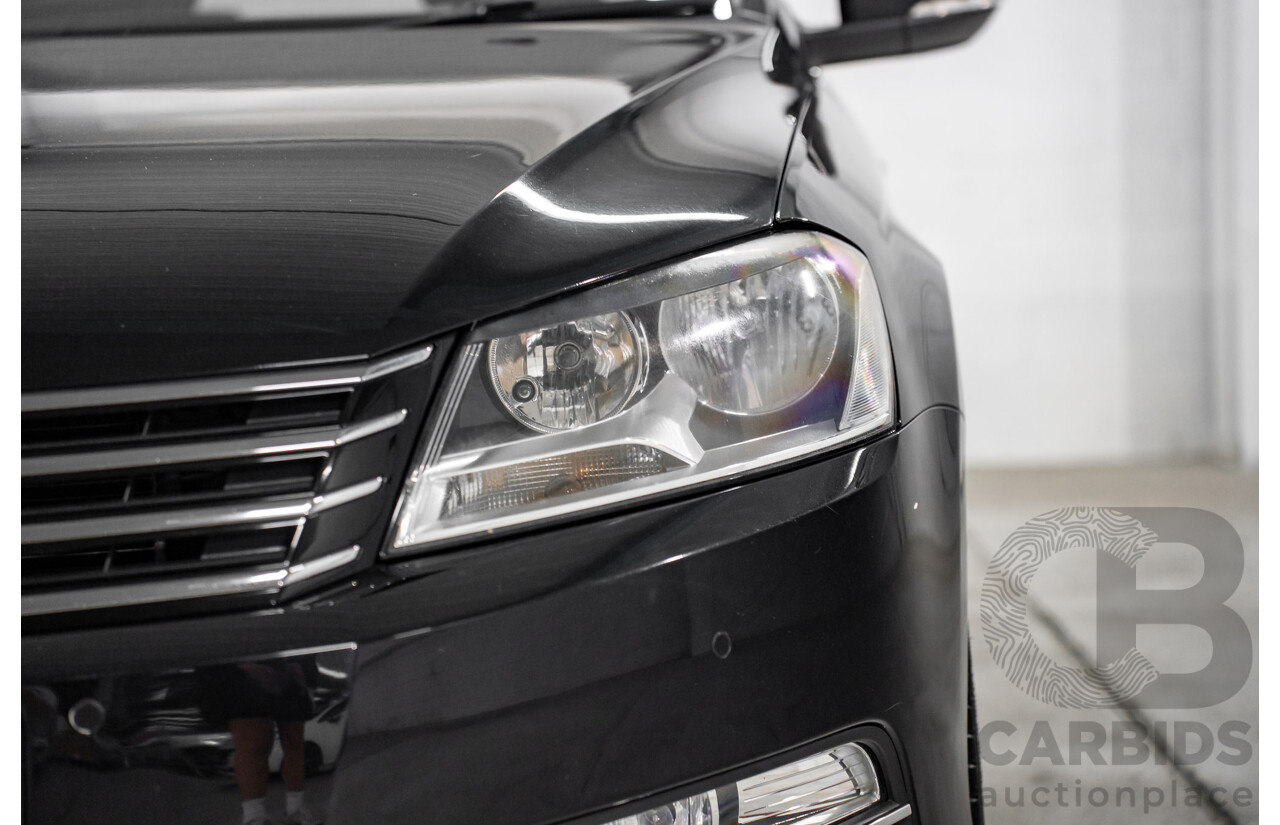 10/2014 Volkswagen Passat 118 TSI 3C MY15 4d Wagon Deep Black Pearl Turbo 1.8L