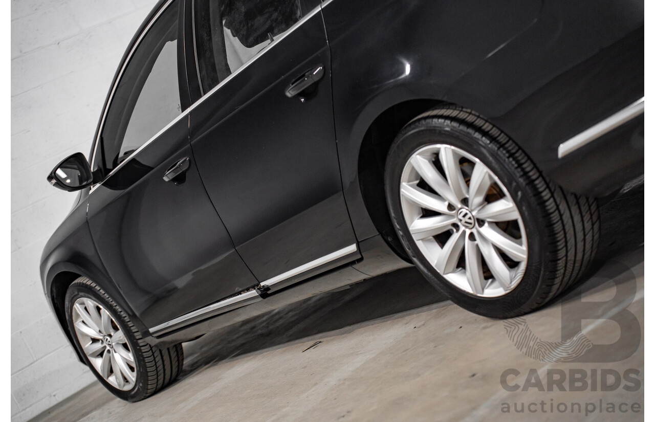 10/2014 Volkswagen Passat 118 TSI 3C MY15 4d Wagon Deep Black Pearl Turbo 1.8L