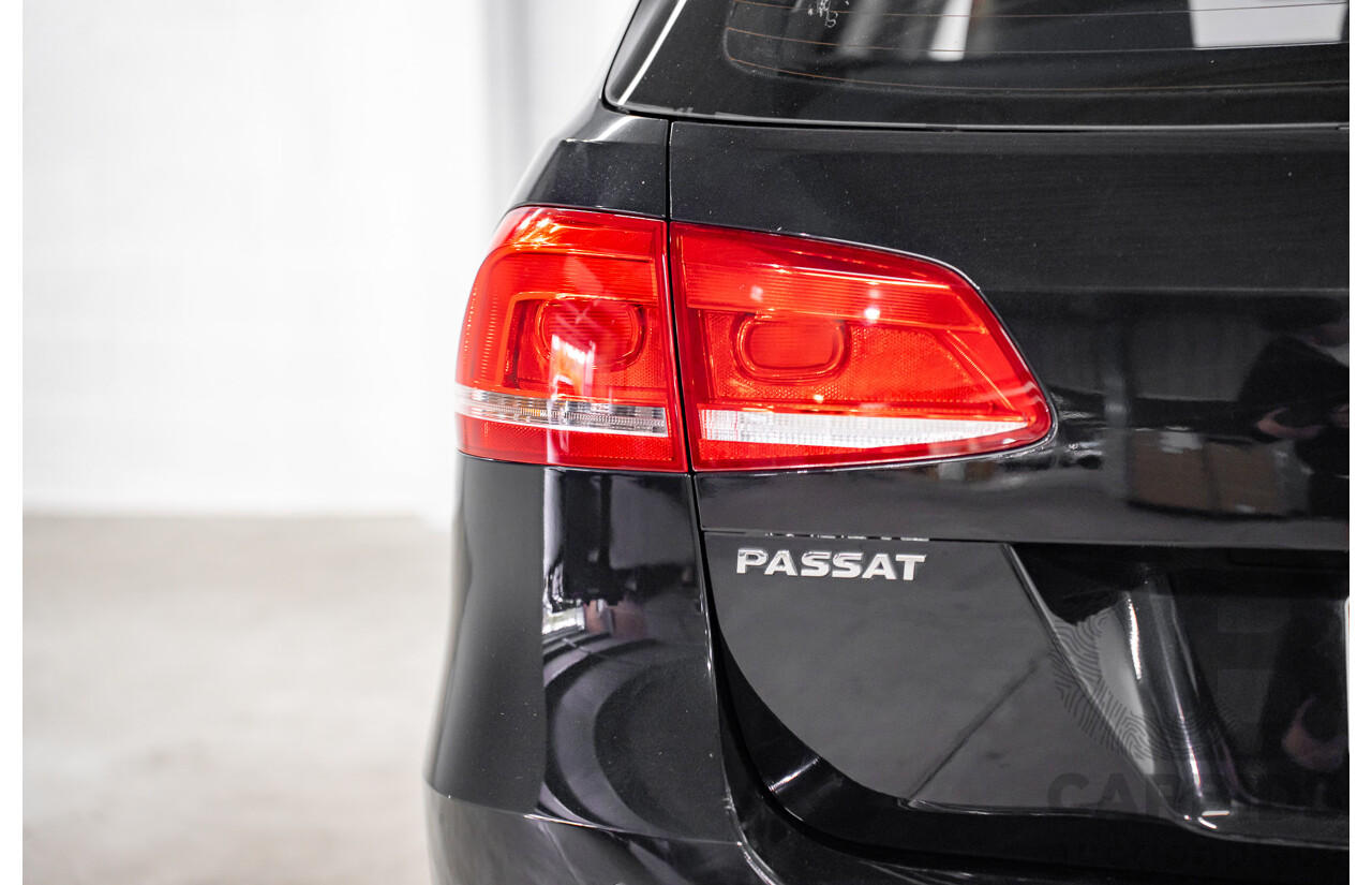 10/2014 Volkswagen Passat 118 TSI 3C MY15 4d Wagon Deep Black Pearl Turbo 1.8L