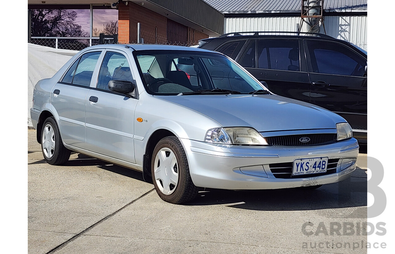 12/2000 Ford Laser LXi KN 4d Sedan Silver 1.6L