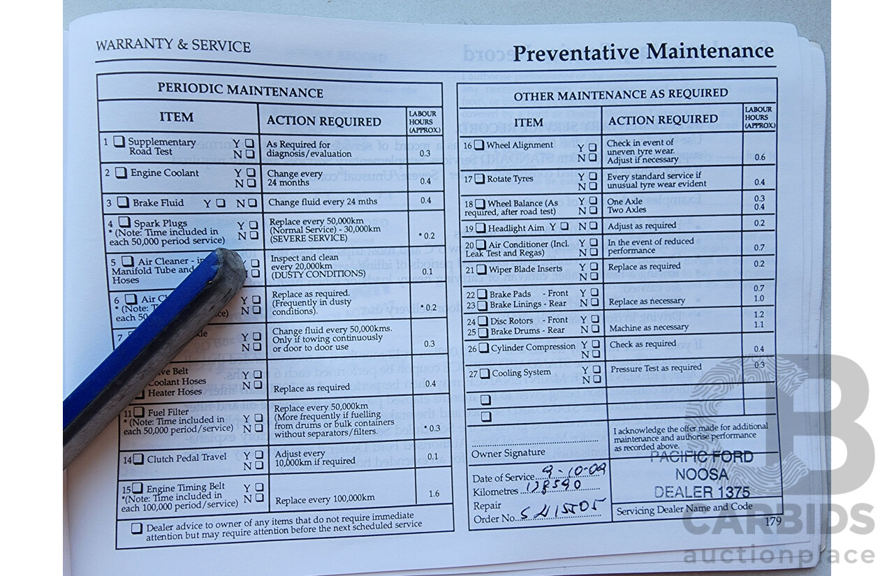 12/2000 Ford Laser LXi KN 4d Sedan Silver 1.6L