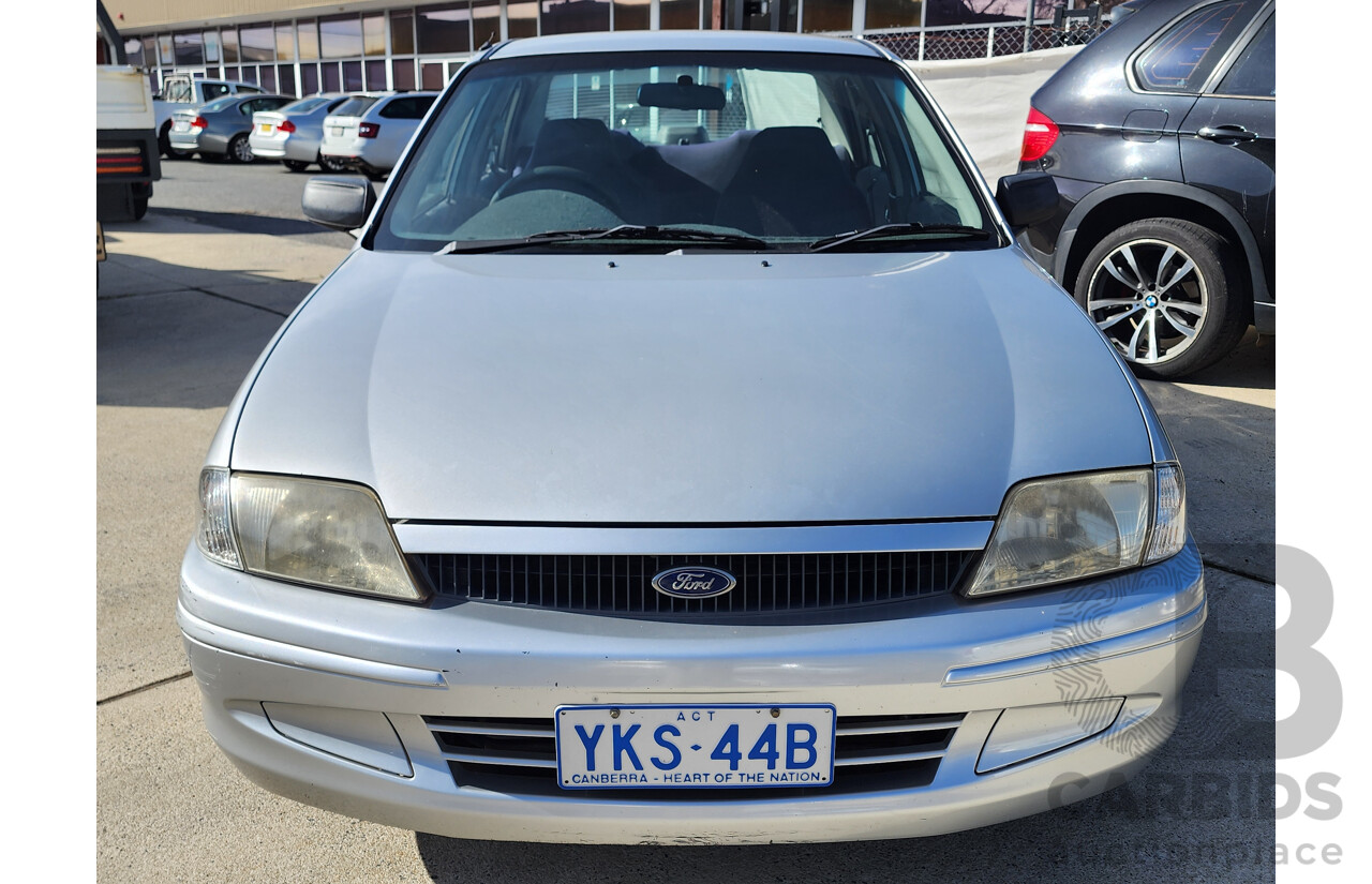 12/2000 Ford Laser LXi KN 4d Sedan Silver 1.6L