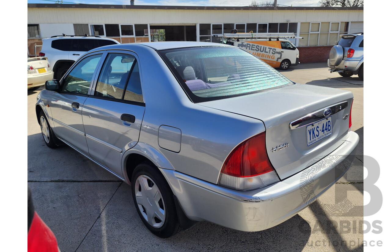 12/2000 Ford Laser LXi KN 4d Sedan Silver 1.6L