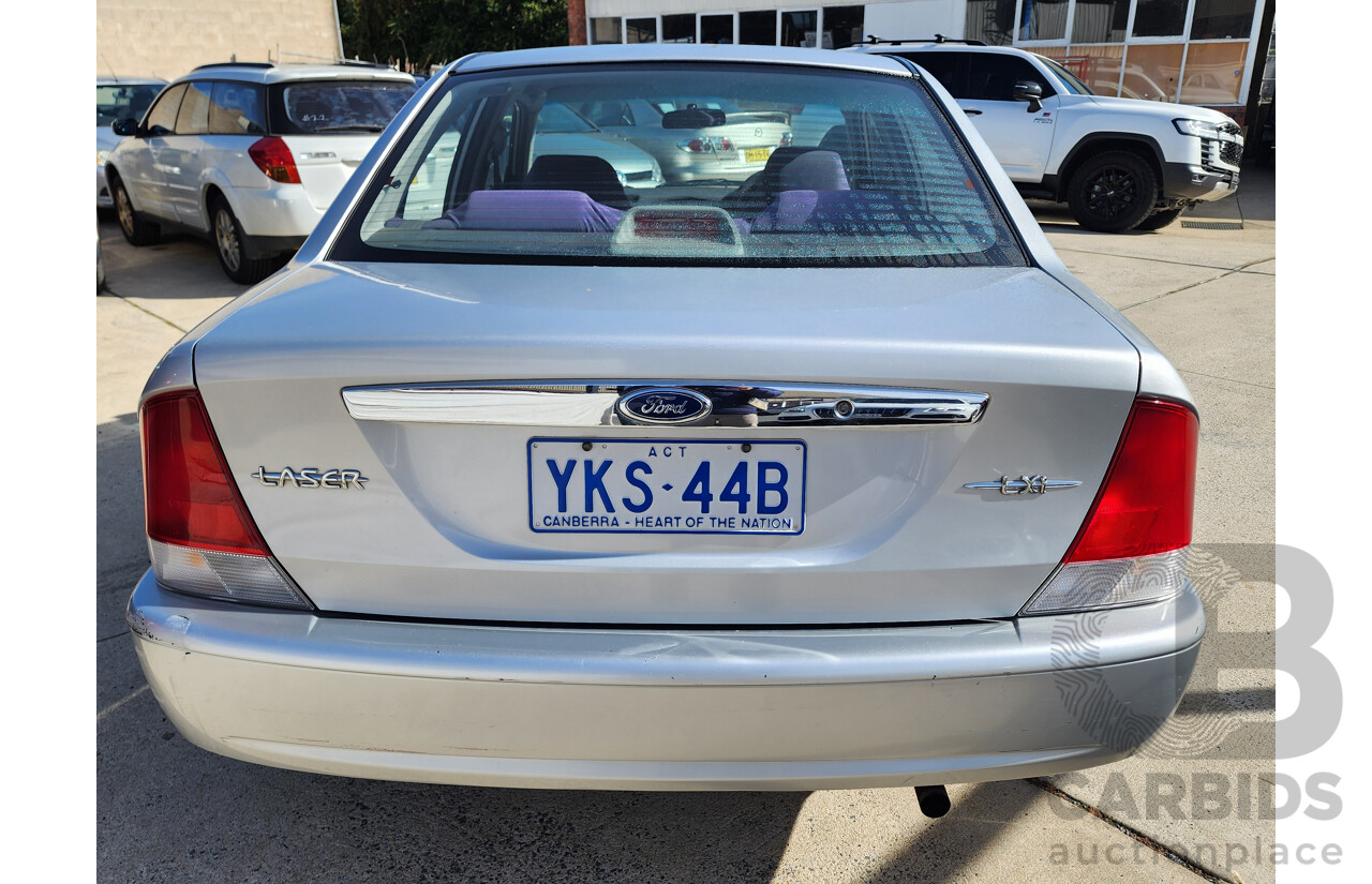 12/2000 Ford Laser LXi KN 4d Sedan Silver 1.6L