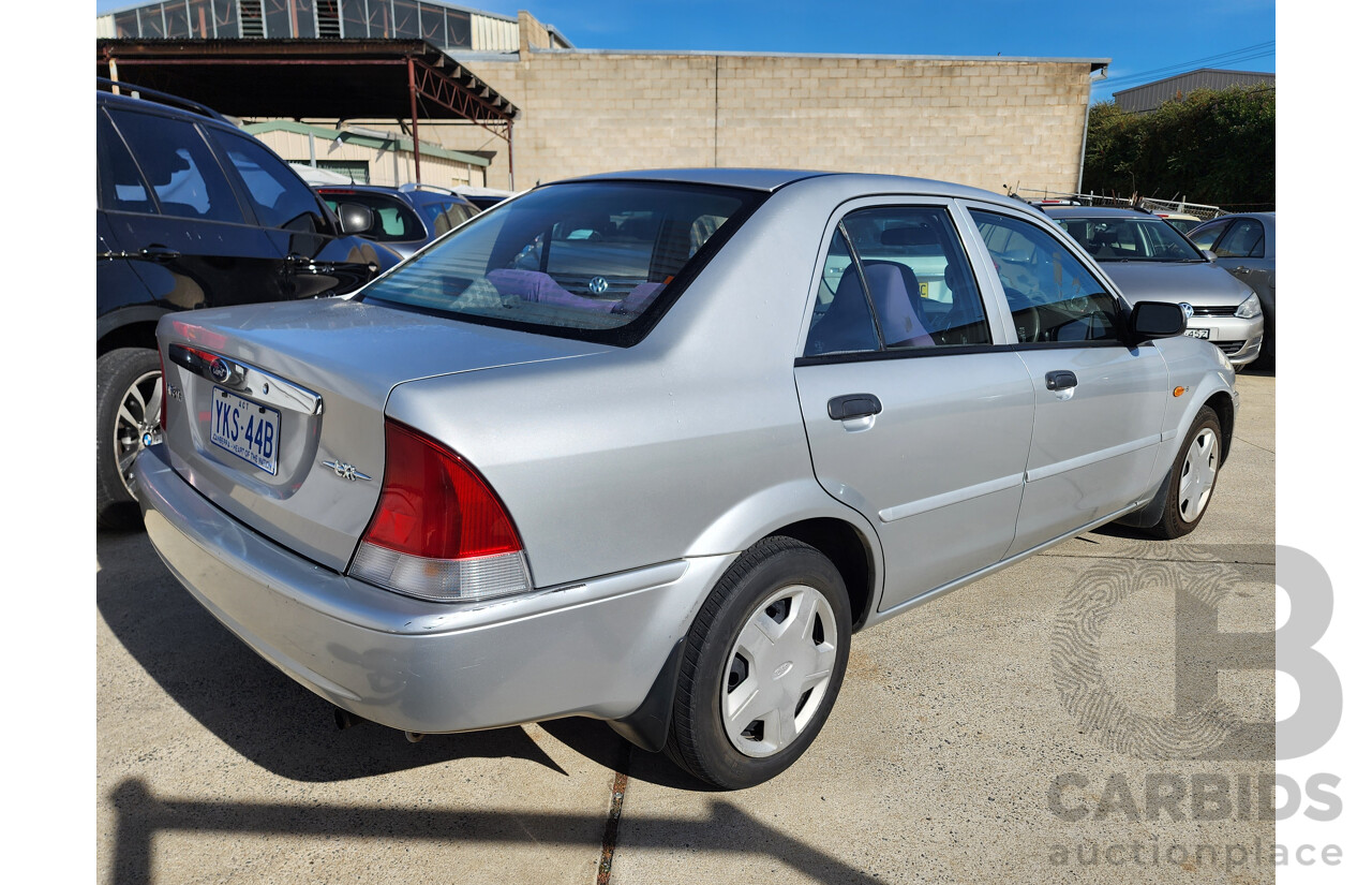 12/2000 Ford Laser LXi KN 4d Sedan Silver 1.6L