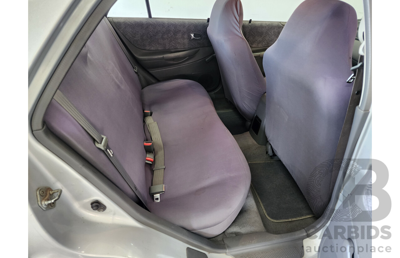 12/2000 Ford Laser LXi KN 4d Sedan Silver 1.6L