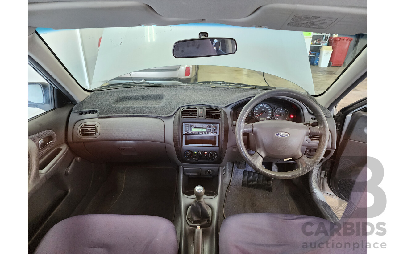 12/2000 Ford Laser LXi KN 4d Sedan Silver 1.6L