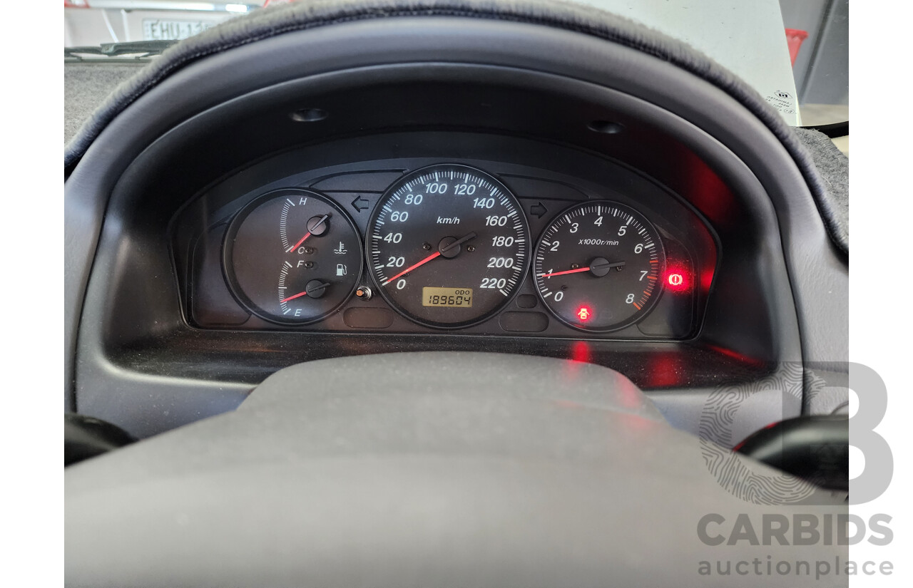 12/2000 Ford Laser LXi KN 4d Sedan Silver 1.6L