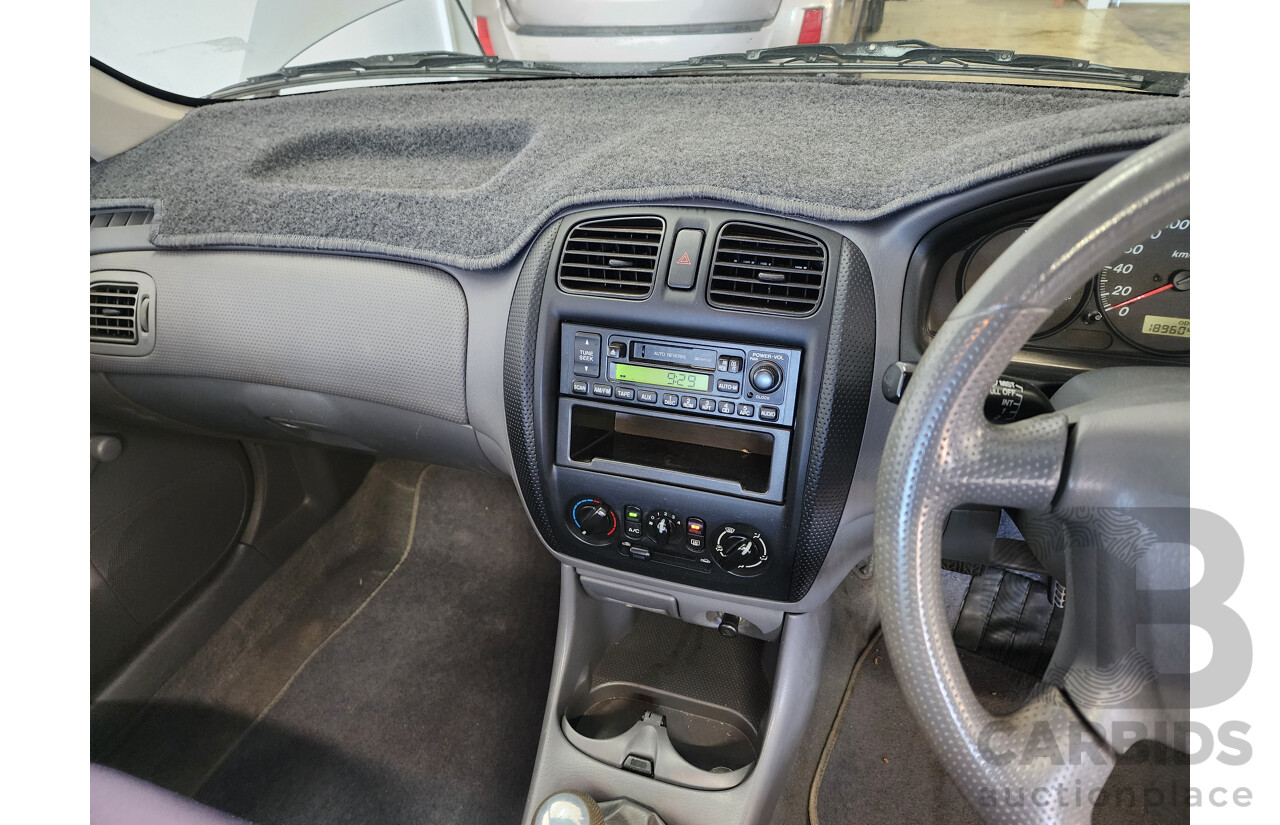 12/2000 Ford Laser LXi KN 4d Sedan Silver 1.6L