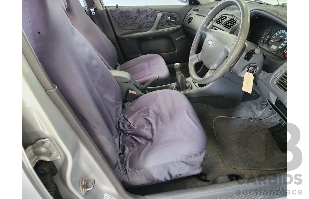 12/2000 Ford Laser LXi KN 4d Sedan Silver 1.6L