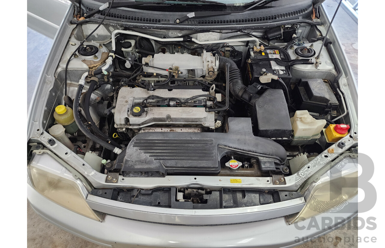 12/2000 Ford Laser LXi KN 4d Sedan Silver 1.6L