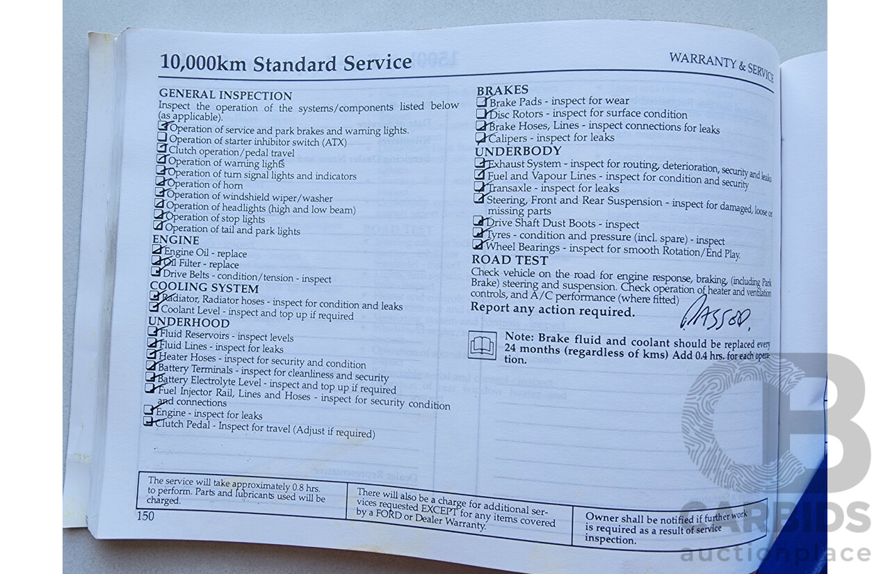 12/2000 Ford Laser LXi KN 4d Sedan Silver 1.6L