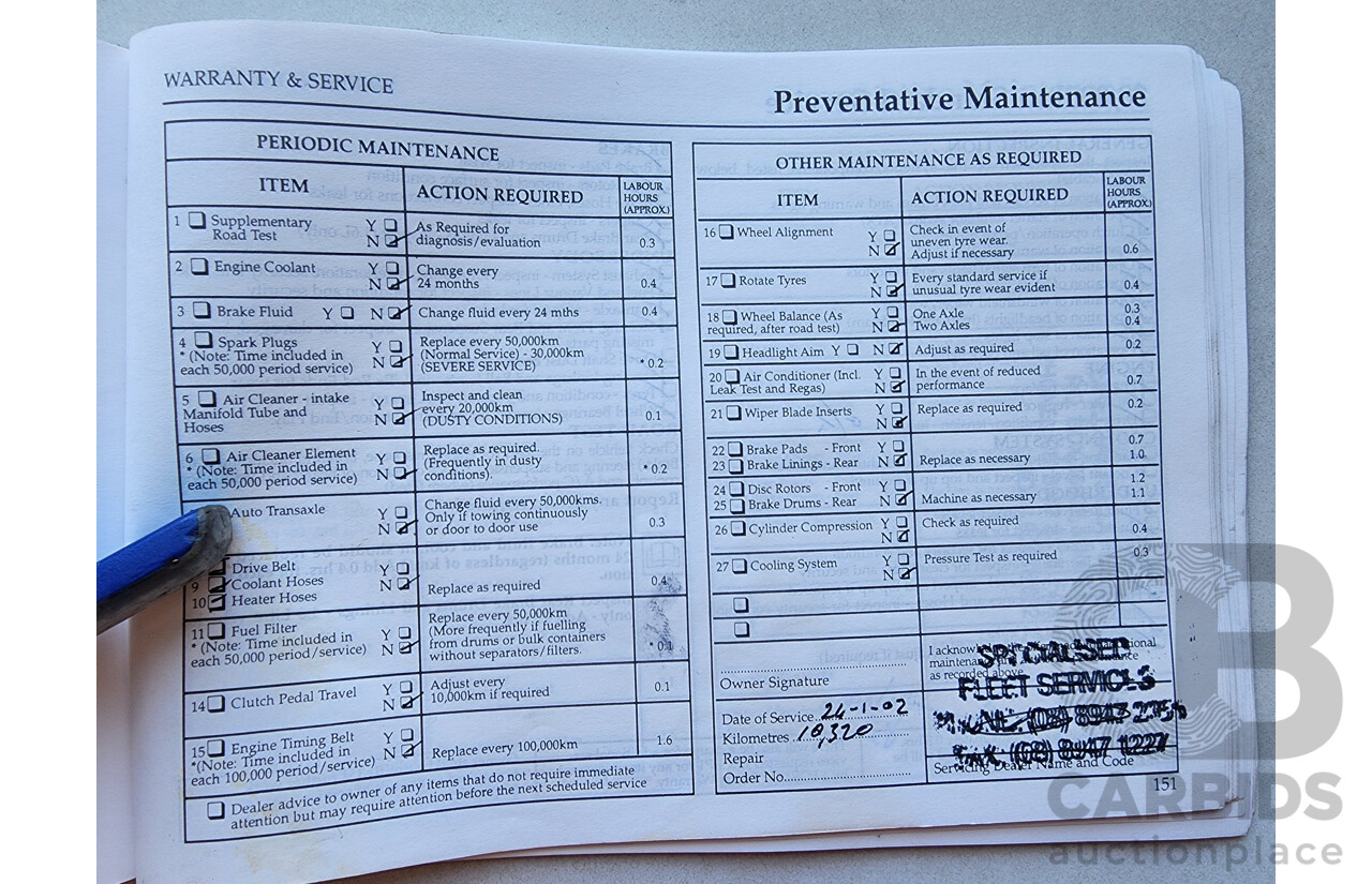 12/2000 Ford Laser LXi KN 4d Sedan Silver 1.6L