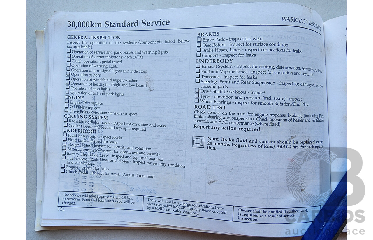 12/2000 Ford Laser LXi KN 4d Sedan Silver 1.6L