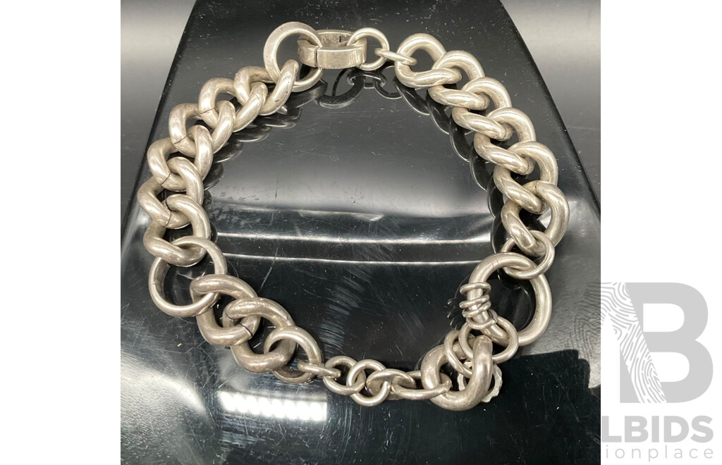 Vintage Men's Silver Braclet