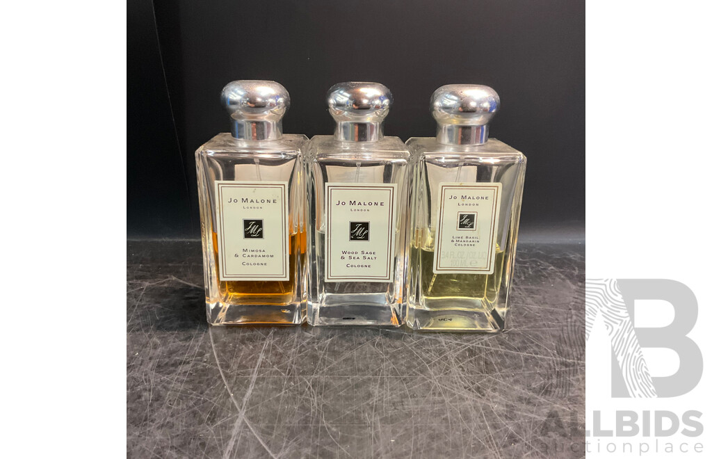 Assorted Perfume Included GYPSY WATER,Jo Malone,NYC and More