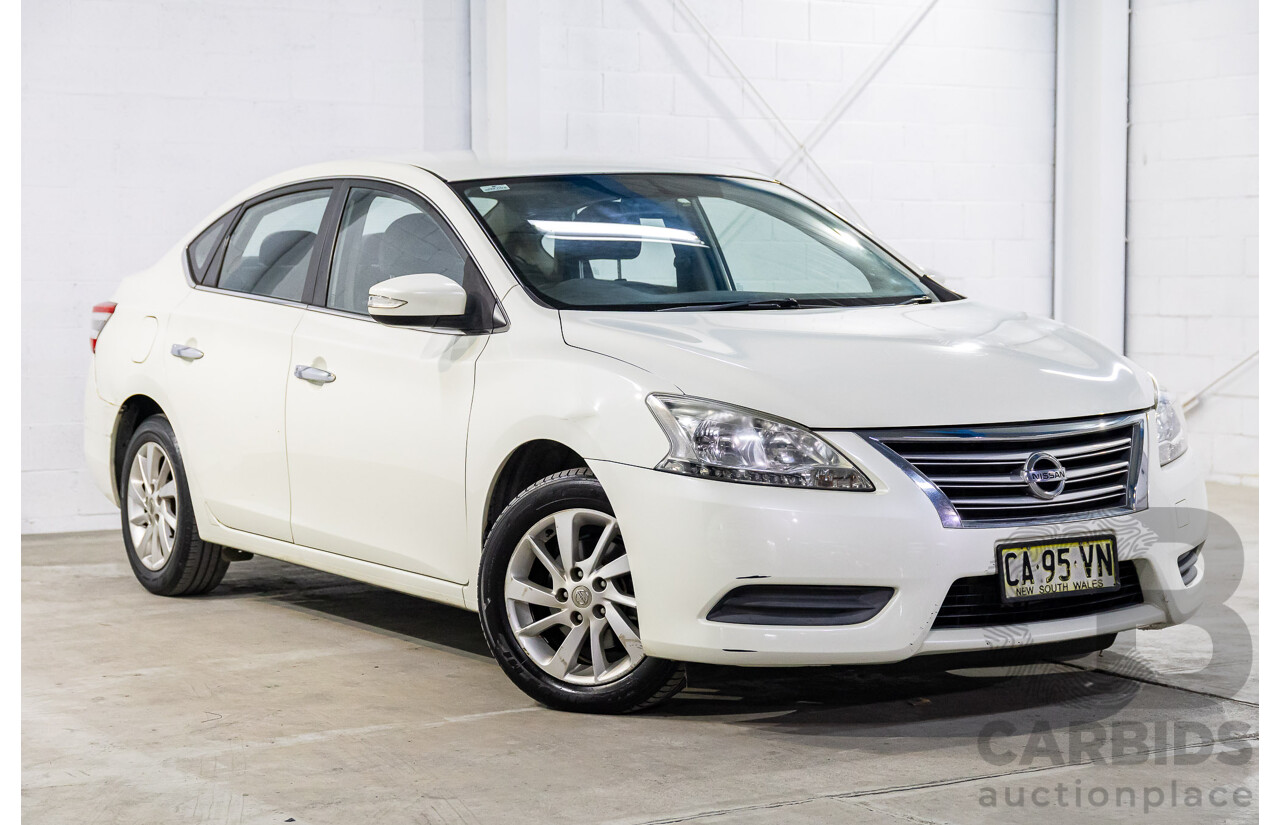 9/2014 Nissan Pulsar ST B17 4d Sedan Diamond White 1.8L