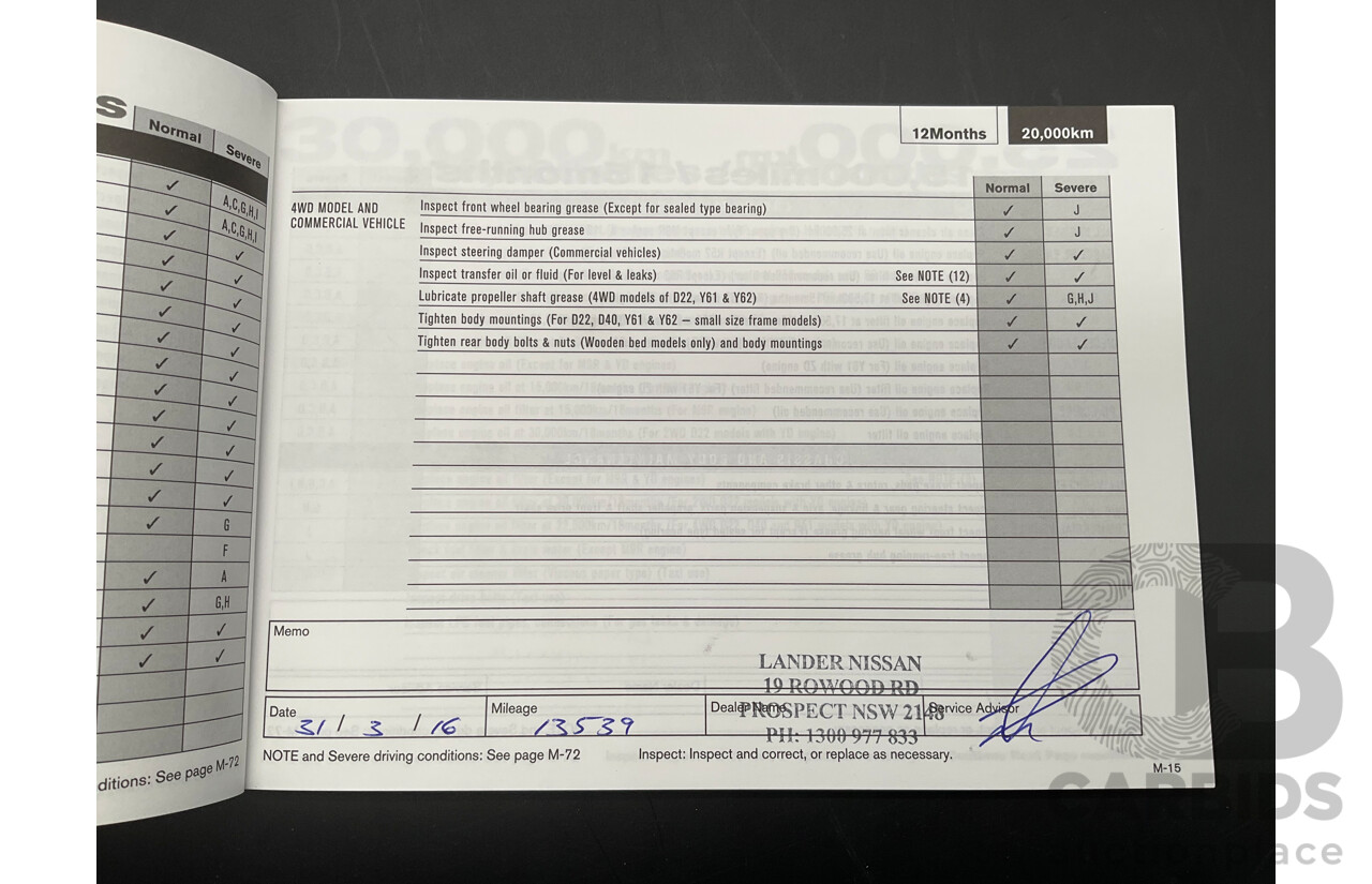 9/2014 Nissan Pulsar ST B17 4d Sedan Diamond White 1.8L