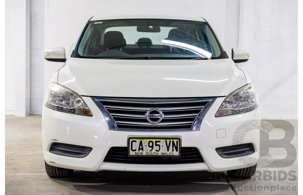 9/2014 Nissan Pulsar ST B17 4d Sedan Diamond White 1.8L