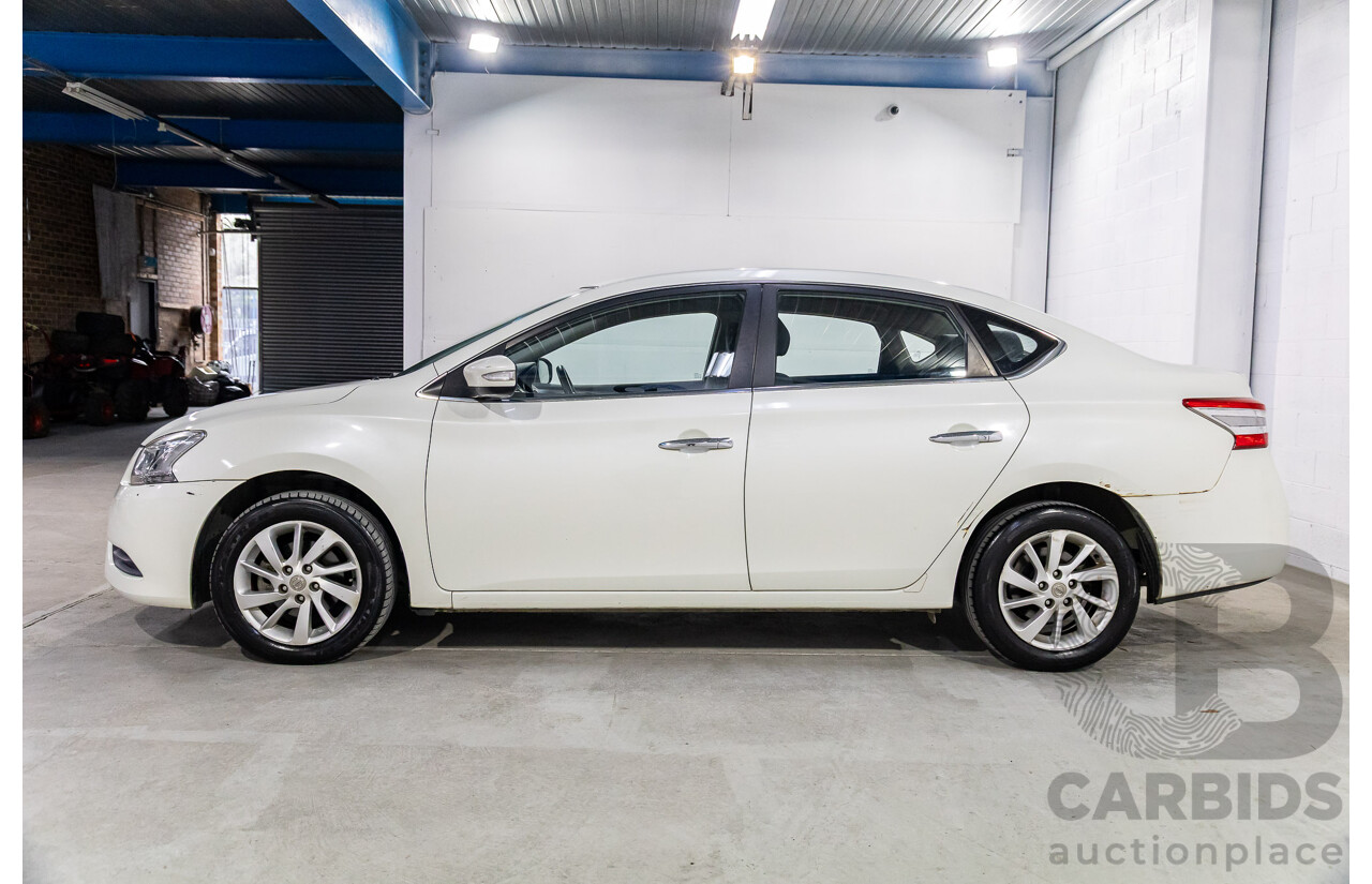 9/2014 Nissan Pulsar ST B17 4d Sedan Diamond White 1.8L