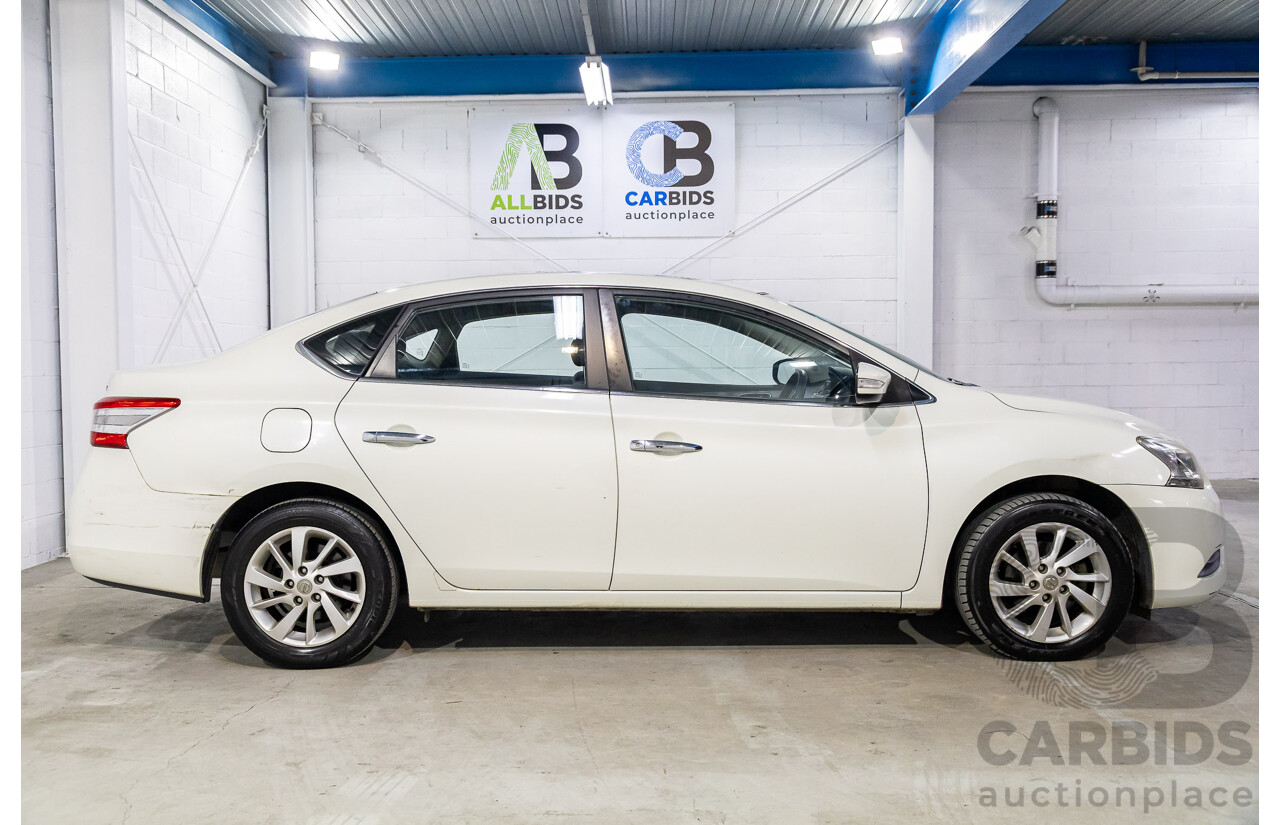 9/2014 Nissan Pulsar ST B17 4d Sedan Diamond White 1.8L