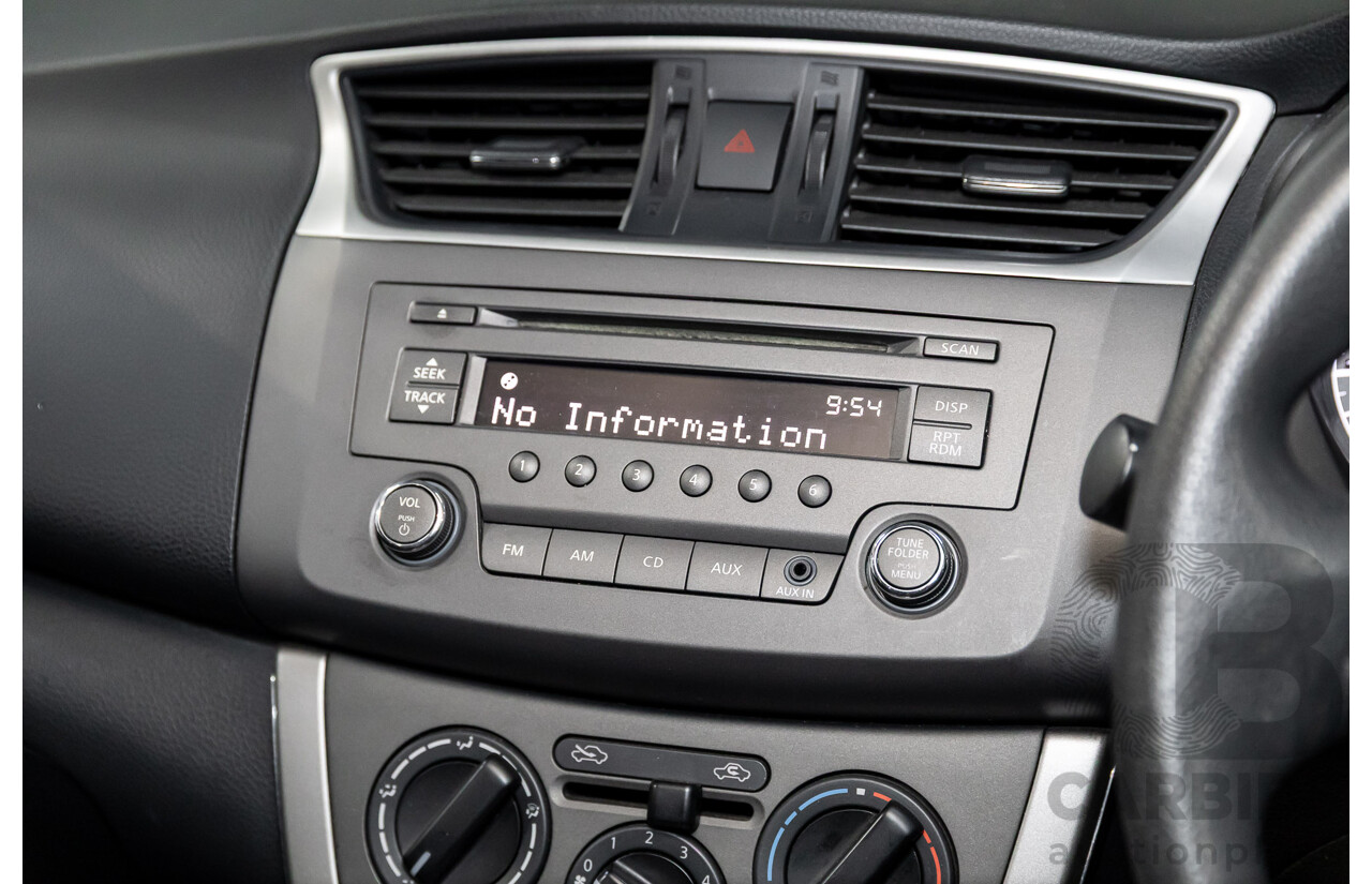 9/2014 Nissan Pulsar ST B17 4d Sedan Diamond White 1.8L